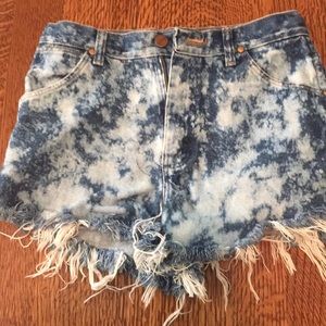 Wrangler denim jean shorts